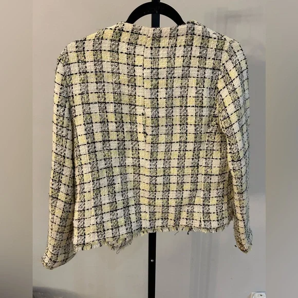 NWOT Zara tweed jacket size small - Picture 4 of 5